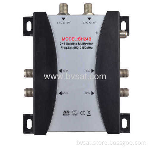 Brand New Stand-alone 2x4 Multiswitch For Satellite Receiver